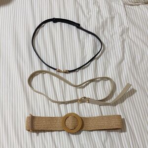 3 belts!! NEVER WORN